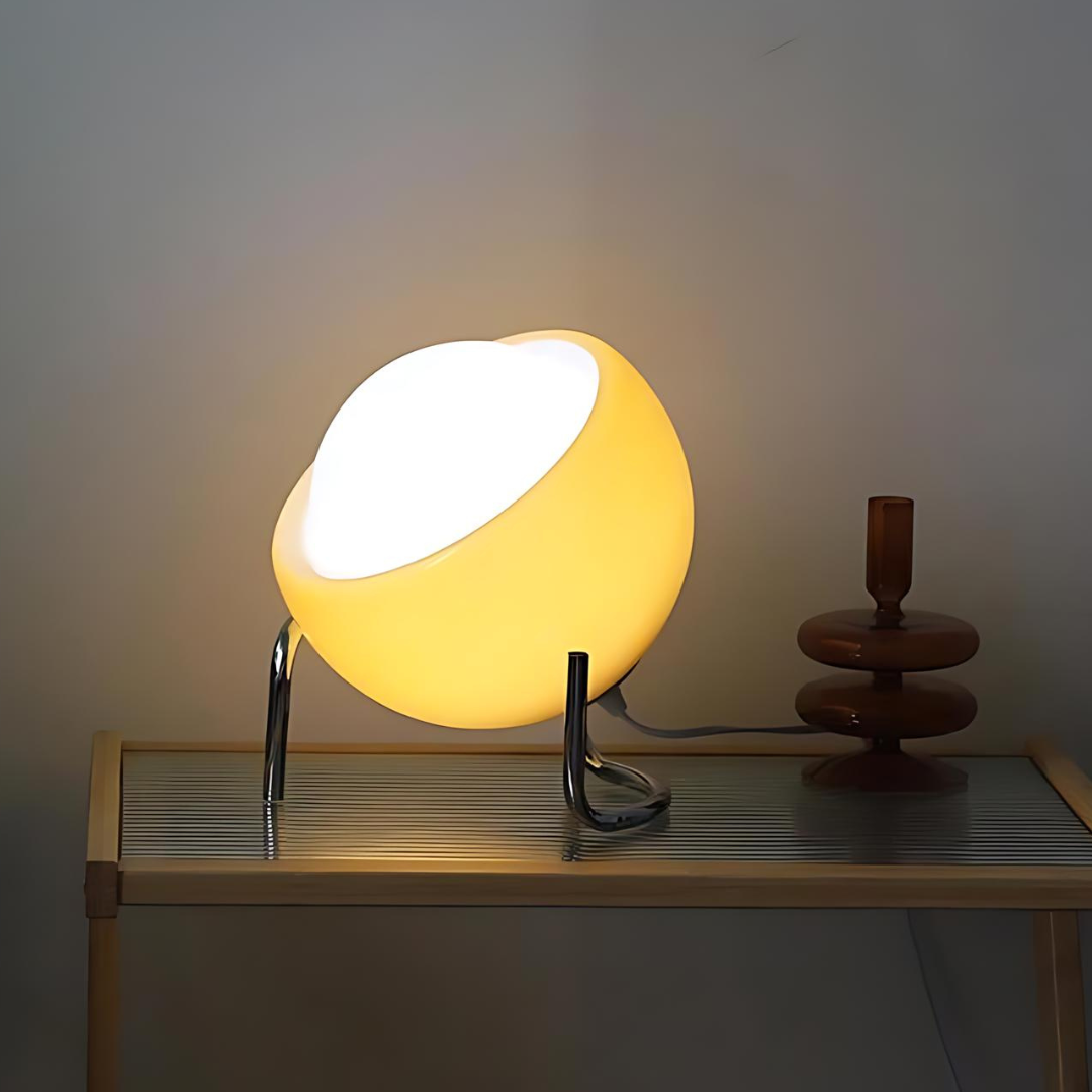 Bauhaus Glass Table Lamp