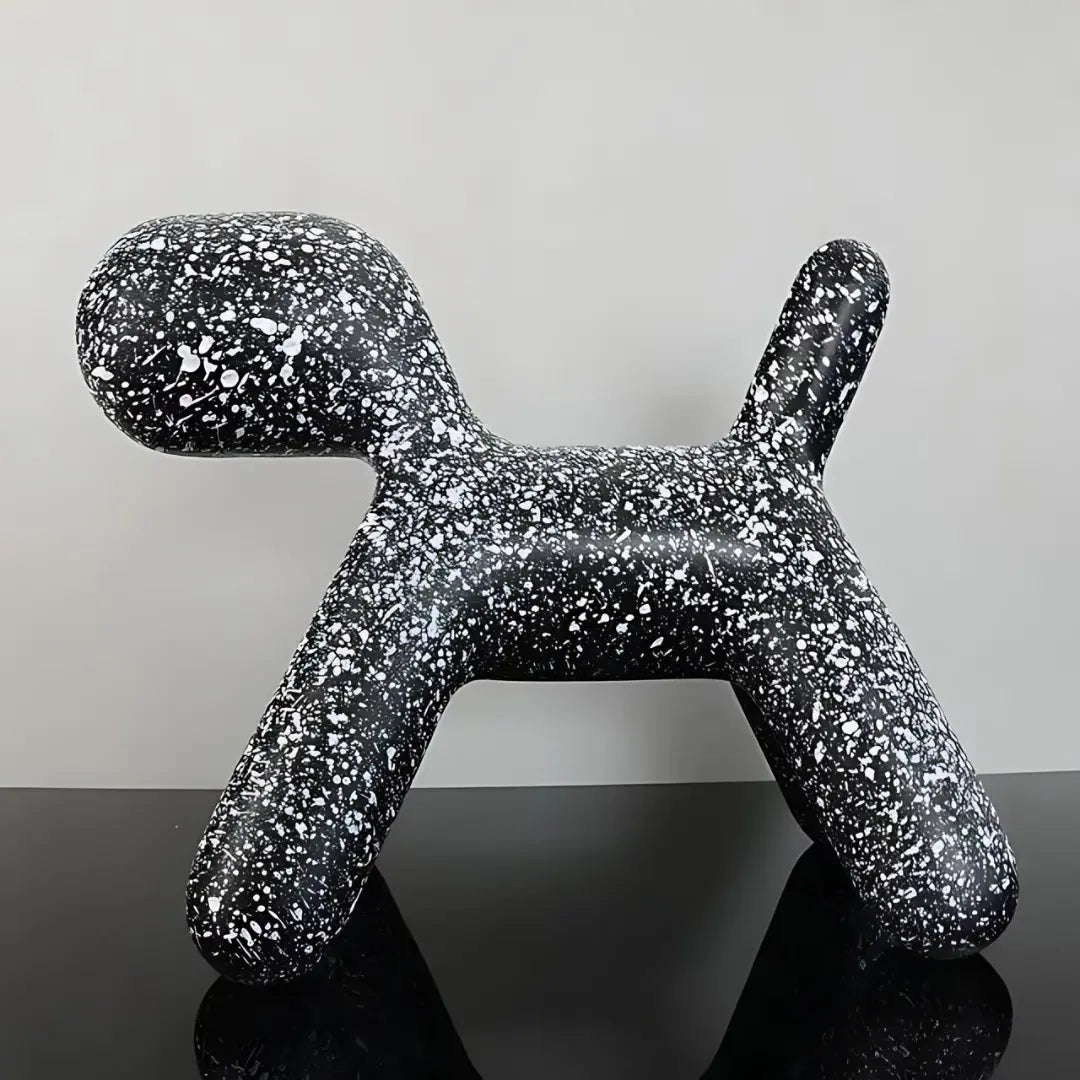 Resin Dog Sculpture