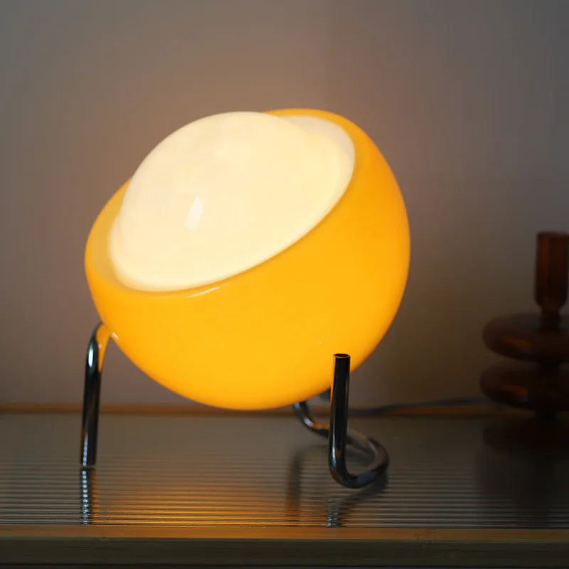 Bauhaus Glass Table Lamp