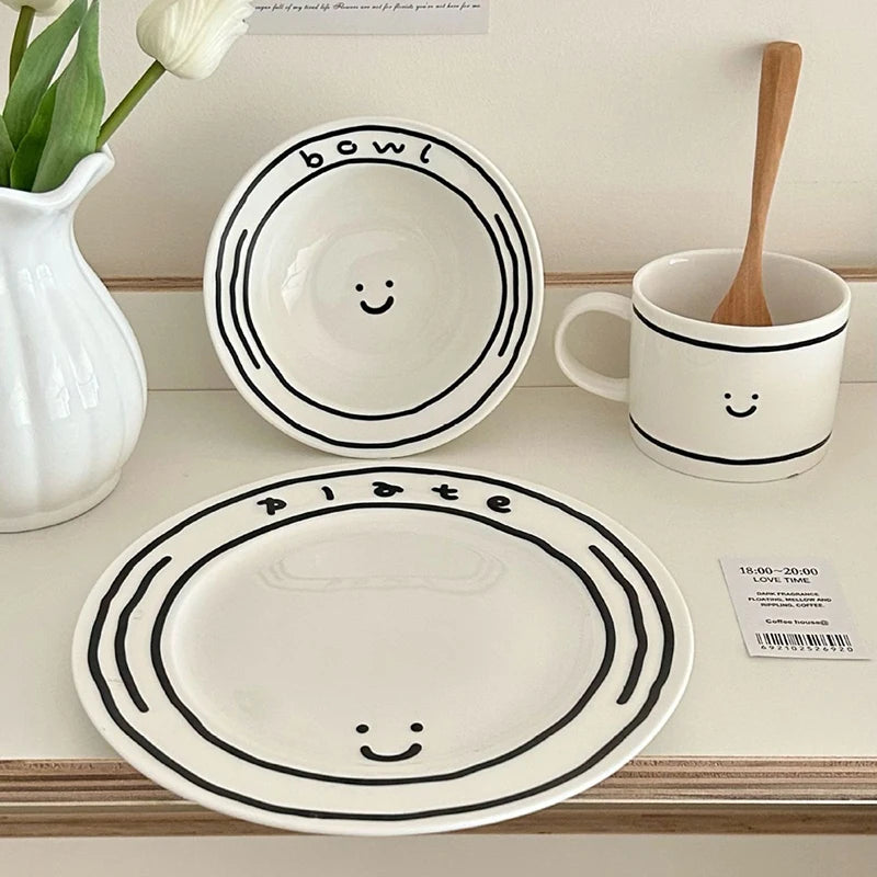 Happy Ceramic Tableware