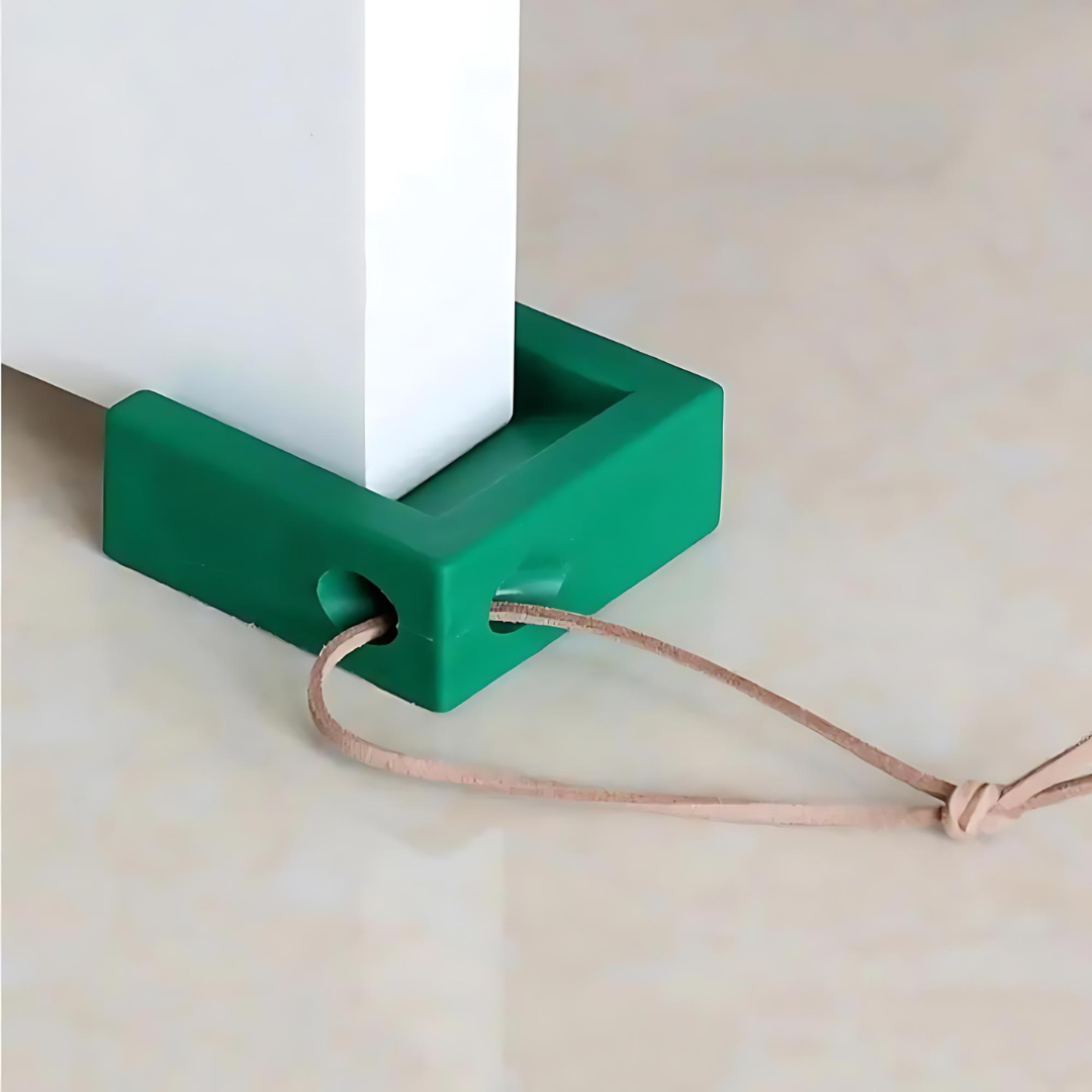 Color Block Silicone Door Stopper