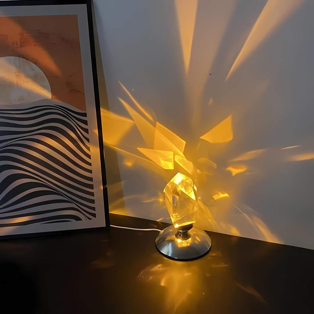 Crystal Projection Lamp